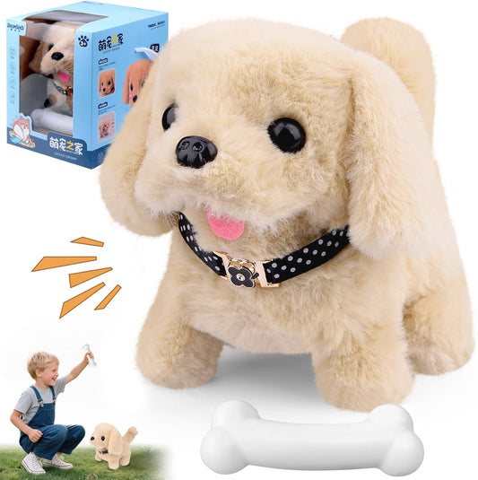 My Realistic Robot Puppy, Realistic Robot Puppy, Interactive Robotic Puppy Toy With Realistic Walking, Robots Dog Walking, Barking, Tail Wagging, Suitable Electronic Pets Gift For Children And Adults